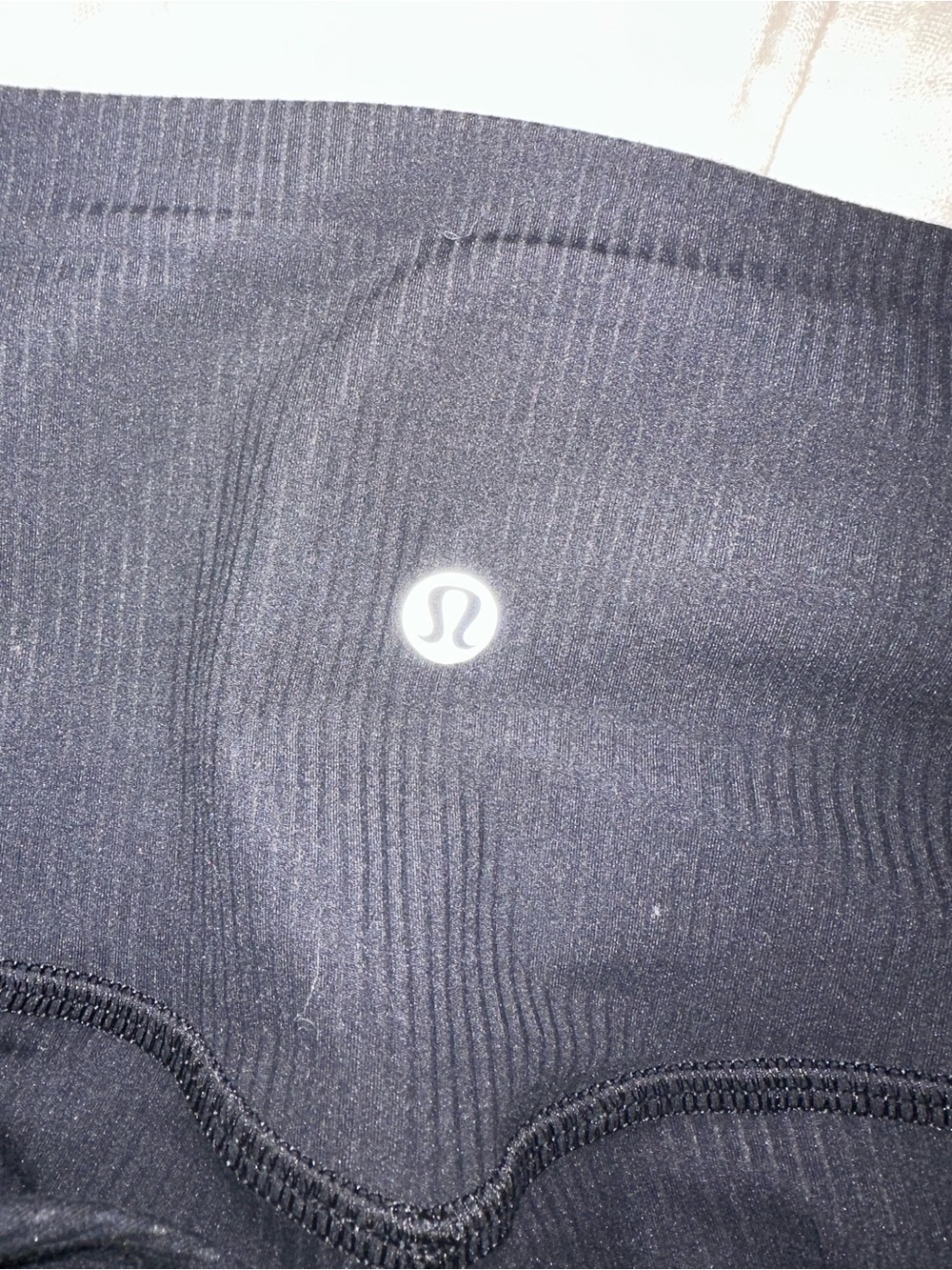 Lululemon Black Align Ribbed High-Rise Leggings size 8 - Picture 4 of 6